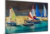 Salcombe Smalls Cove Dinghies-Jennifer Wright-Mounted Giclee Print