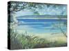 Salcombe, Southsands Beach, 2000-Jennifer Wright-Stretched Canvas