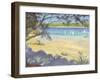 Salcombe Southsands Beach-Jennifer Wright-Framed Giclee Print