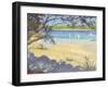 Salcombe Southsands Beach-Jennifer Wright-Framed Giclee Print