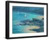 Salcombe Starehole Bay-Jennifer Wright-Framed Giclee Print