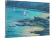 Salcombe Starehole Bay-Jennifer Wright-Stretched Canvas