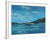 Salcombe Yachts, Perfect Day-Jennifer Wright-Framed Giclee Print