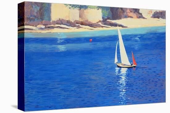 Salcombe - Yawl near Millbay, 1999-Jennifer Wright-Stretched Canvas