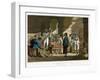 Sale of English Goods, Canton, 1858-Charles Wirgman-Framed Giclee Print