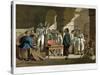 Sale of English Goods, Canton, 1858-Charles Wirgman-Stretched Canvas