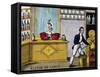 Sale of Liquor, Elixirs of Garusi, Circa 1820, France, 19th Century-null-Framed Stretched Canvas