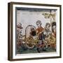 Sale of Rolls and Pretzels-Augsburgisch-Framed Giclee Print