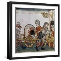 Sale of Rolls and Pretzels-Augsburgisch-Framed Giclee Print