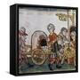 Sale of Rolls and Pretzels-Augsburgisch-Framed Stretched Canvas