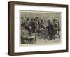 Sale of the Gillott Collection, Viewing the Violins-null-Framed Giclee Print