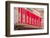 Sale Sign Banners in Central Paris, France, Europe-Julian Elliott-Framed Photographic Print