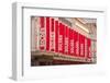 Sale Sign Banners in Central Paris, France, Europe-Julian Elliott-Framed Photographic Print