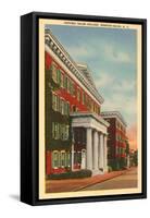 Salem College, Winston-Salem, North Carolina-null-Framed Stretched Canvas