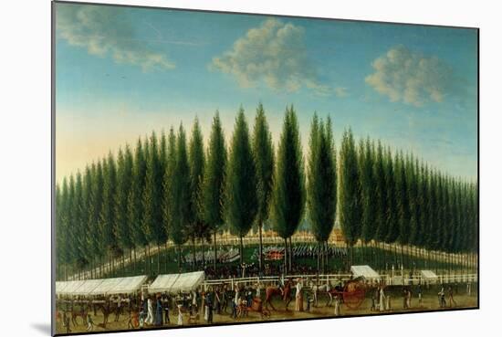 Salem Common on Training Day, 1808-George Ropes-Mounted Giclee Print