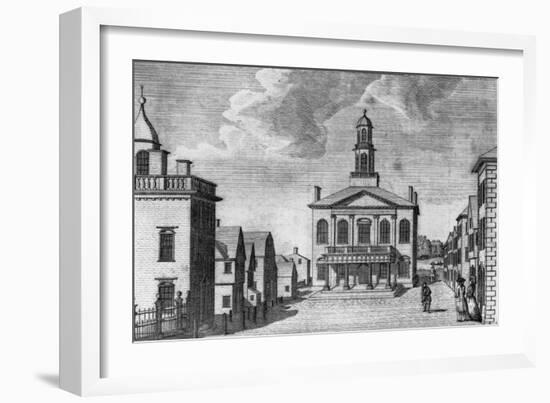 Salem Courthouse-null-Framed Giclee Print