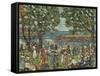 Salem Cove, 1916-Maurice Brazil Prendergast-Framed Stretched Canvas