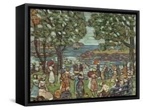 Salem Cove, 1916-Maurice Brazil Prendergast-Framed Stretched Canvas