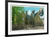 Salem, MA - Exterior View of the House of Seven Gables No. 2, built in 1668-Lantern Press-Framed Art Print