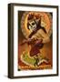 Salem, Massachusetts - Day of the Dead Marionettes-Lantern Press-Framed Art Print