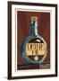 Salem, Massachusetts - Drink Me Bottle-Lantern Press-Framed Art Print