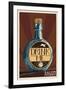 Salem, Massachusetts - Drink Me Bottle-Lantern Press-Framed Art Print