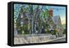 Salem, Massachusetts, Exterior View of the House of Seven Gables-Lantern Press-Framed Stretched Canvas