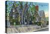 Salem, Massachusetts, Exterior View of the House of Seven Gables-Lantern Press-Stretched Canvas