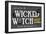 Salem, Massachusetts - Look Out for the Wicked Witch-Lantern Press-Framed Art Print