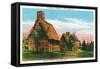 Salem, Massachusetts - Pioneers' Village Scene in Forest River Park-Lantern Press-Framed Stretched Canvas