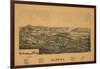 Salem, New York - Panoramic Map-Lantern Press-Framed Art Print