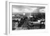 Salem, OR Town View from Air Photograph - Salem, OR-Lantern Press-Framed Art Print