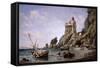 Salerno, Italy, 1849-Edward William Cooke-Framed Stretched Canvas