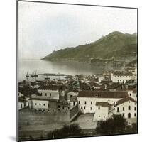 Salerno (Italy), Panorama, Circa 1860-Leon, Levy et Fils-Mounted Photographic Print