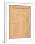 Sales Statement of Durand-Ruel Regarding Claude Monet, 1891-French-Framed Giclee Print