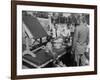 Salesman Demonstrating Solar Battery at the International Conference on Solar Energy-J^ R^ Eyerman-Framed Photographic Print