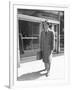 Salesman Leaving Madison Avenue Office-Philip Gendreau-Framed Premium Photographic Print