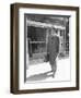 Salesman Leaving Madison Avenue Office-Philip Gendreau-Framed Photographic Print