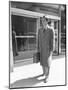 Salesman Leaving Madison Avenue Office-Philip Gendreau-Mounted Photographic Print