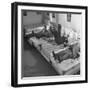 Salesmen Showing How Not to Test a Bed-null-Framed Photographic Print