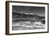 Salida, Colorado - Sangre de Cristo Mountain Range-Lantern Press-Framed Art Print