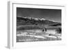 Salida, Colorado - Sangre de Cristo Mountain Range-Lantern Press-Framed Art Print