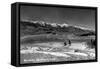 Salida, Colorado - Sangre de Cristo Mountain Range-Lantern Press-Framed Stretched Canvas