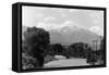 Salida, Colorado - View of Mt Princeton-Lantern Press-Framed Stretched Canvas