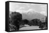 Salida, Colorado - View of Mt Princeton-Lantern Press-Framed Stretched Canvas