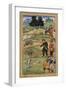 Salim, Holding His Rifle, Gestures at a Dead Nilgai, C.1600-null-Framed Giclee Print