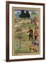 Salim, Holding His Rifle, Gestures at a Dead Nilgai, C.1600-null-Framed Giclee Print