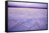 Salinas Grandes Del Noroeste Mountains and Dried-Up-null-Framed Stretched Canvas