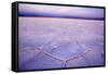 Salinas Grandes Del Noroeste Mountains and Dried-Up-null-Framed Stretched Canvas