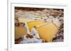 Salineras De Maras, Maras Salt Flats, Sacred Valley, Peru, South America-Laura Grier-Framed Photographic Print